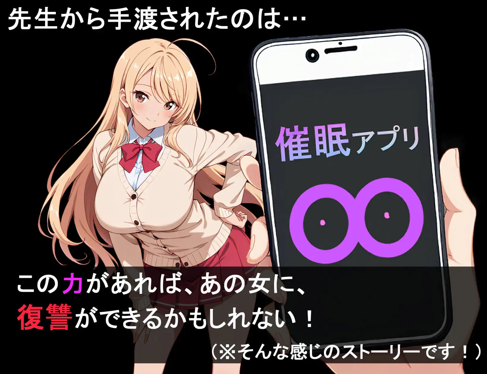 [新作RPG/汉化/催眠/爆乳] 约炮催眠应用！！ヤリもく催○アプリ!! 内嵌汉化版+作弊全CG[PC+安卓][FM/百度/550M]